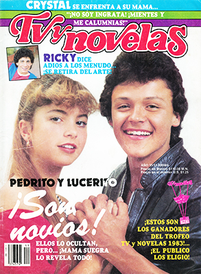 LCUERO REVISTA TVYNOVELAS 1984