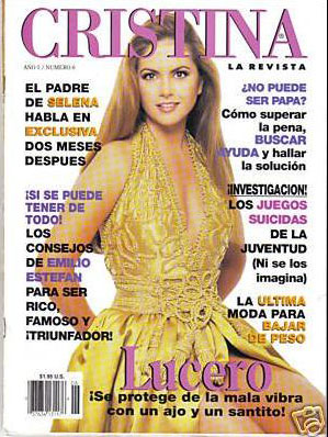 Lucero revista Cristina 95