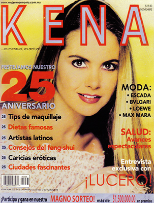LUCERO REVISTA KENA 2002