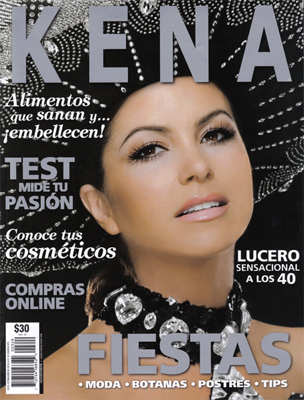 Lucero revista KENA 2010