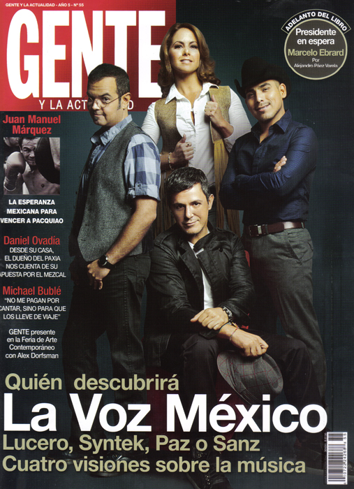 LUCERO revista GENTE 2011