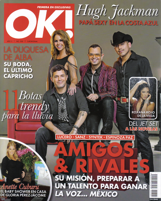 LUCERO revista OK 2011