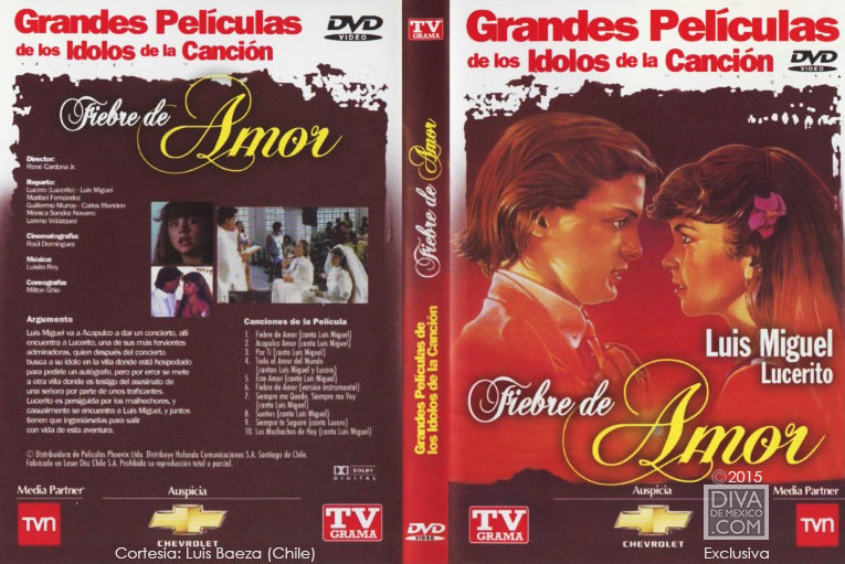 LUCERITO FIEBRE DE AMOR DVD CHILE