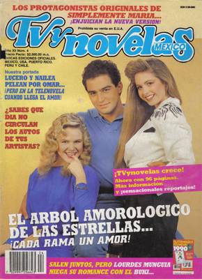 Lucero revista tvynovelas 1990