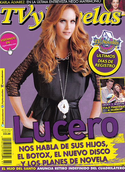 lucero revista tvynovelas mx 2013